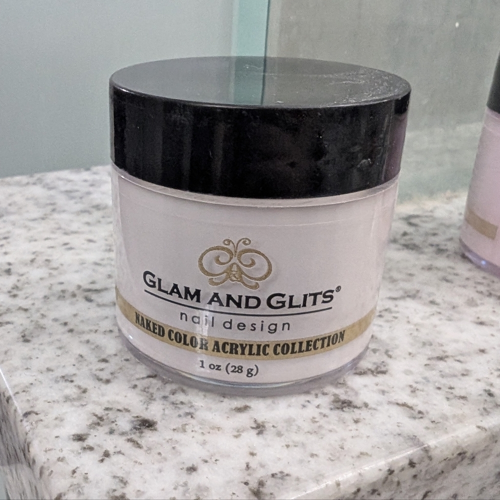 Glam and Glits Acrylic Nail Powder In "Mauve Over, My Turn"